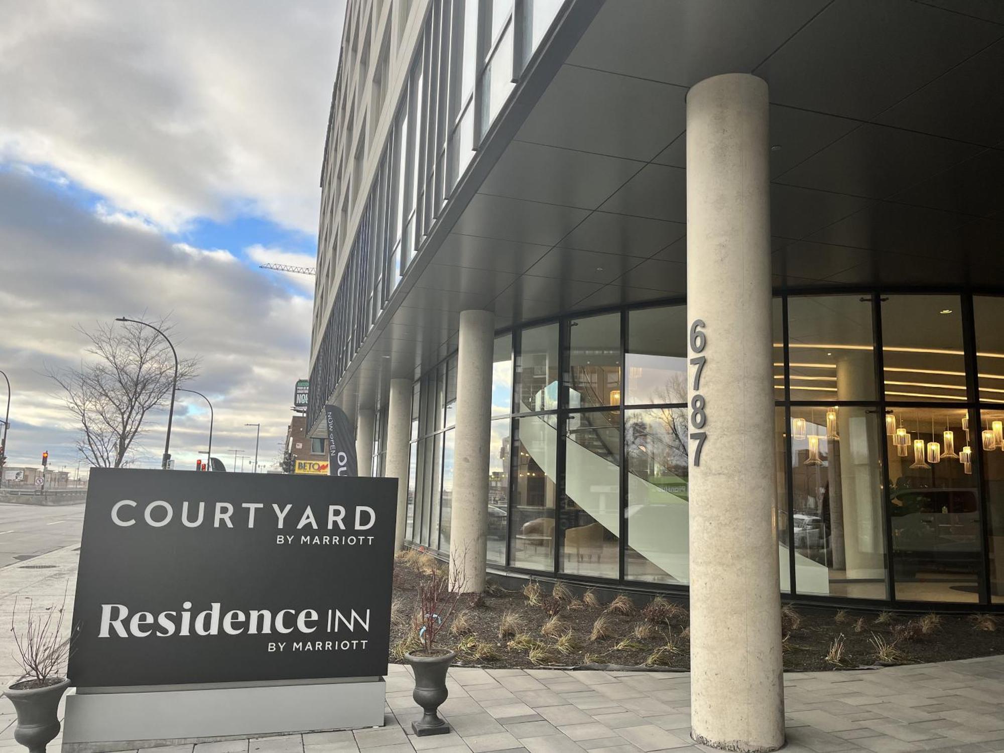 Courtyard Montreal Midtown酒店 外观 照片